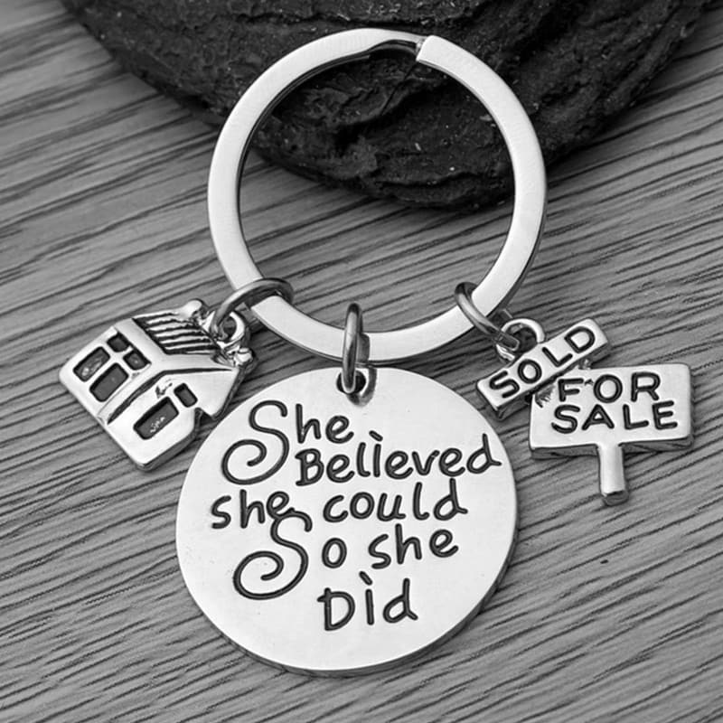 Realtor Gift Keychain - 