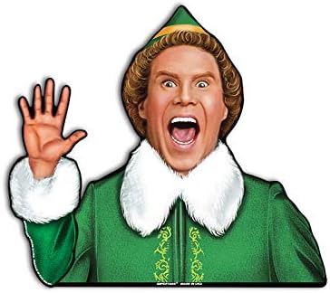 Christmas Jolly Elf Wiper Blade Decal - Made in USA