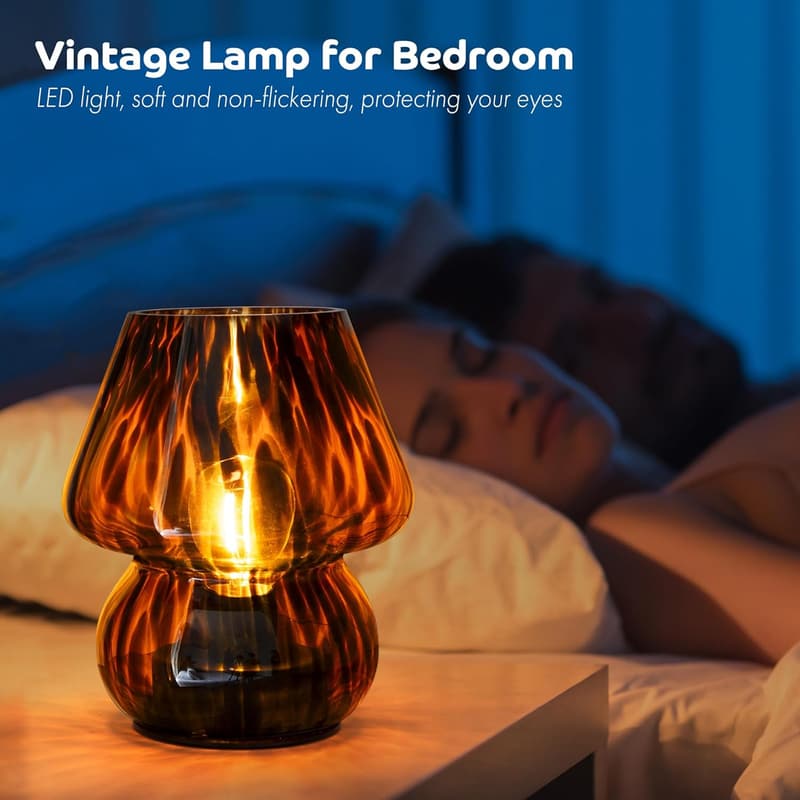 Mother's Day Vintage Battery-Operated Mushroom Lamp