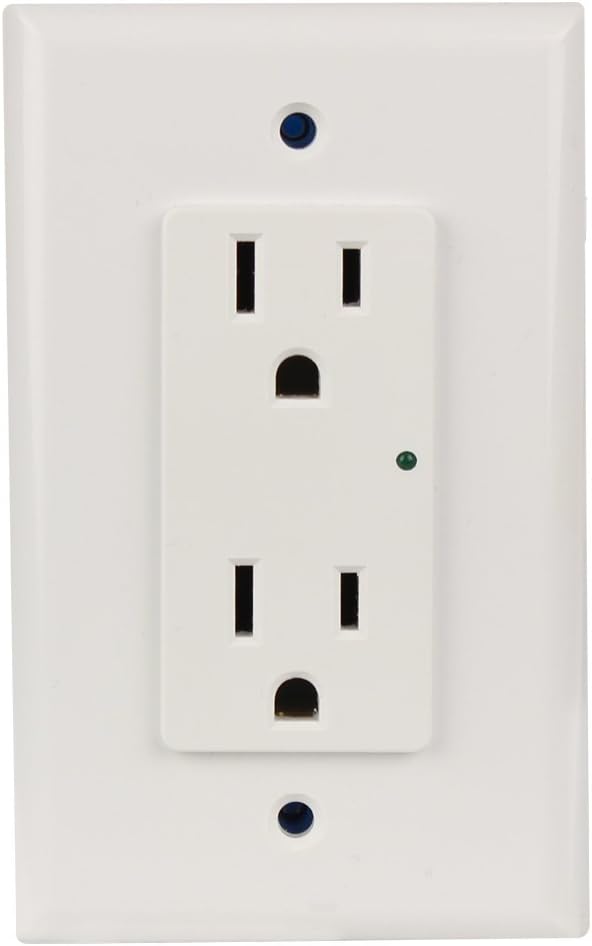 In-Wall Surge Protector with Retrofit Backbox, 1800 Joules