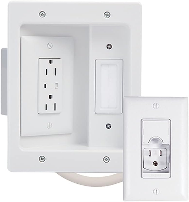 Legrand OnQ In-Wall TV Power Kit for 5.1 Speaker Systems