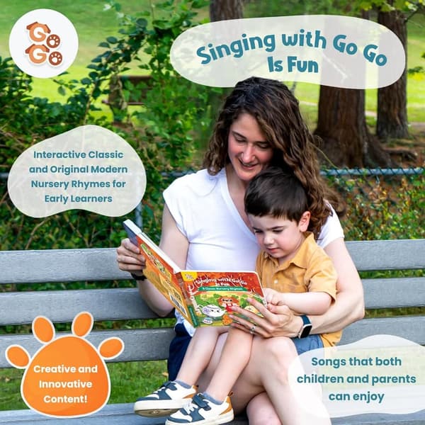 Musical Nursery Rhyme Book with 9 Songs for Toddlers 1-3