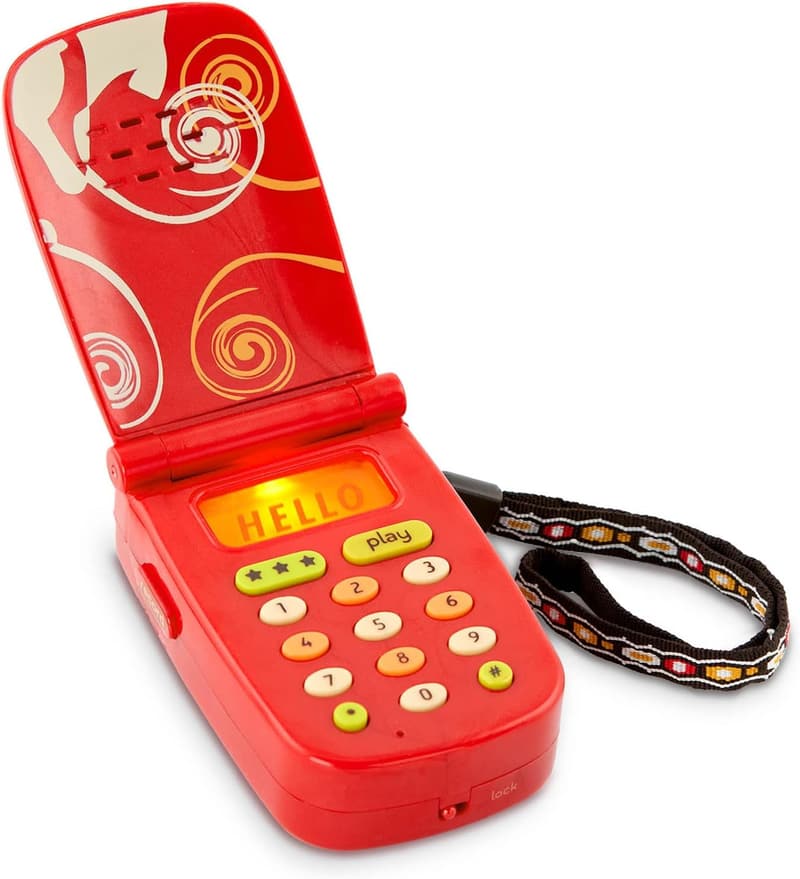Toddler Pretend Play Phone with Light and Sound