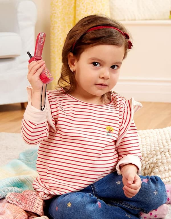 Toddler Pretend Play Phone with Light and Sound