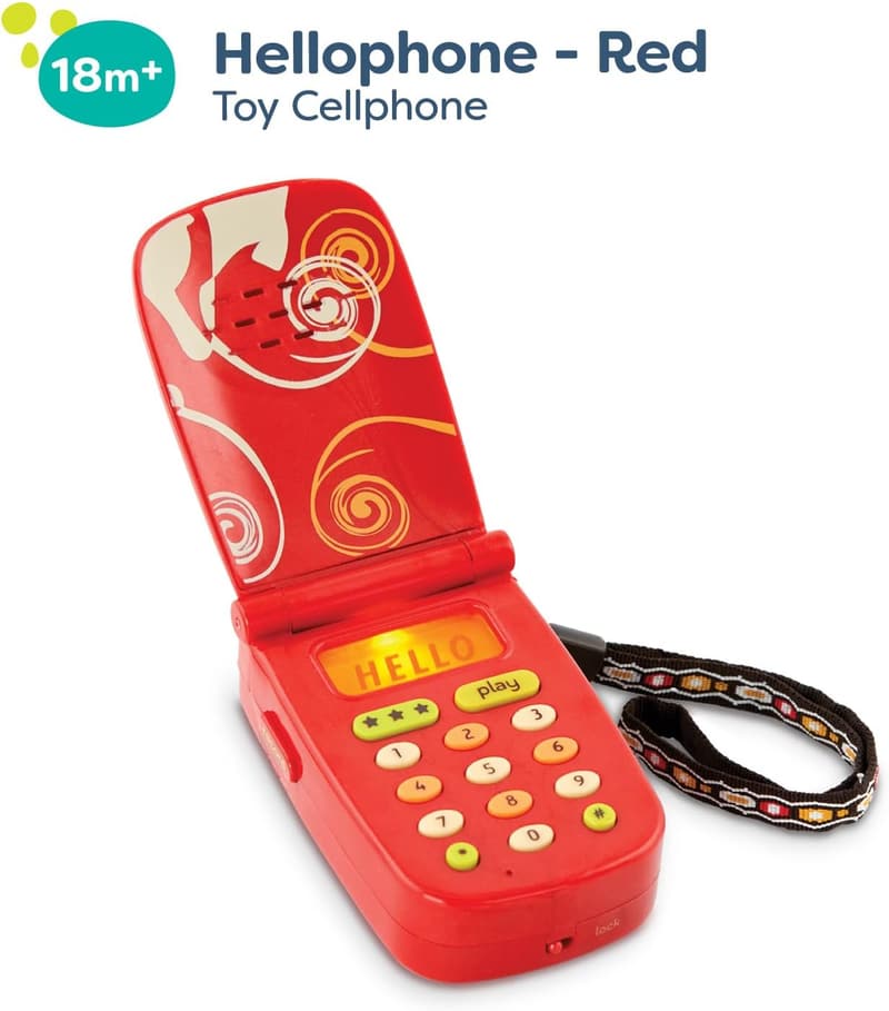 Toddler Pretend Play Phone with Light and Sound