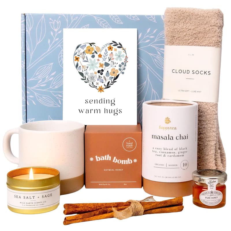 Get Well Soon Care Package for Women - Sympathy Gift Basket