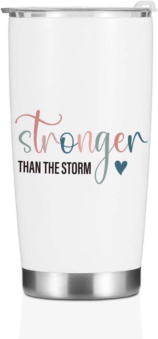 Inspirational Quotes Tumbler for Women - 20oz Stainless Steel Travel Mug