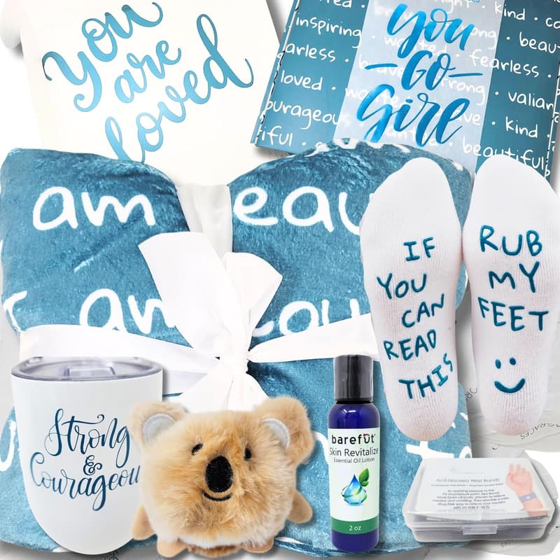 Get Well Soon Luxury Self-Care Gift Basket for Women