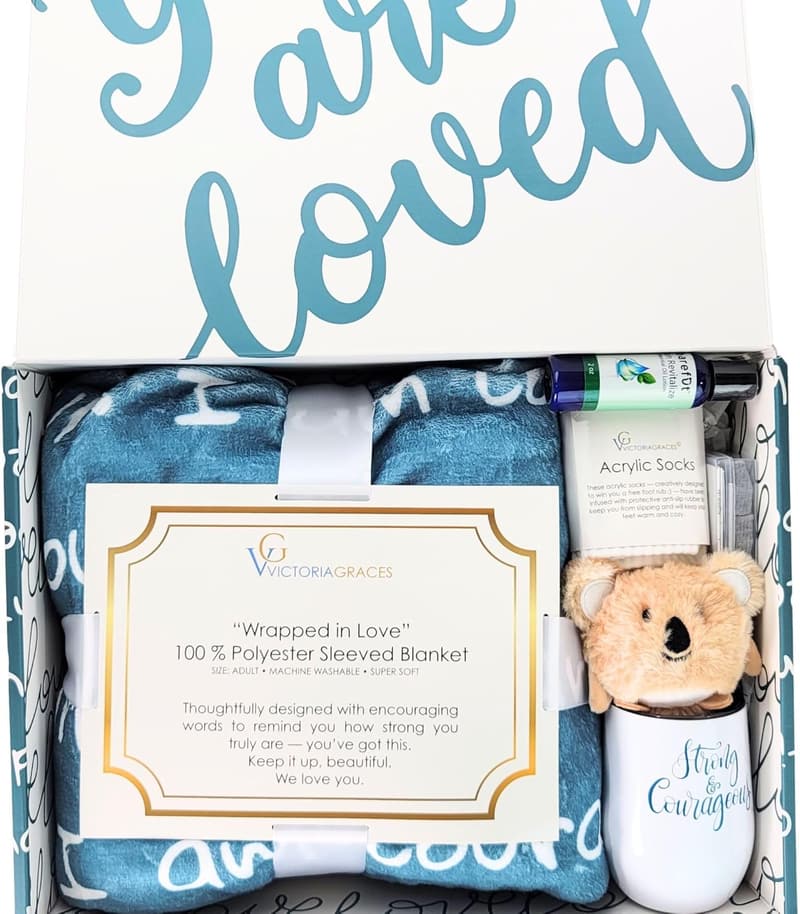 Get Well Soon Luxury Self-Care Gift Basket for Women