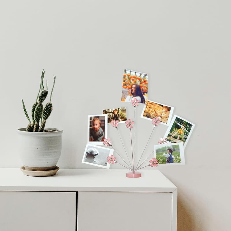 Cherry Blossoms Family Tree Picture Frame & Card Holder
