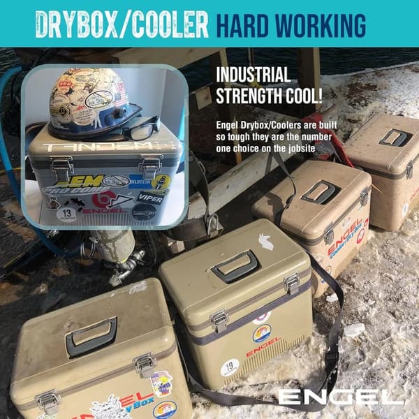 Leak-Proof 7.5qt Cooler & Lunchbox for Men and Women