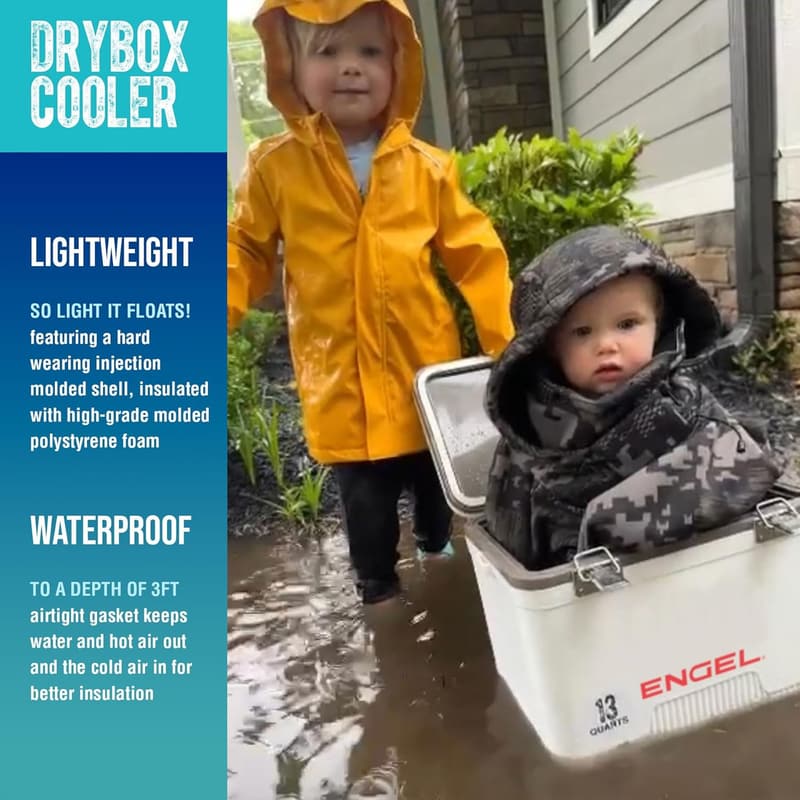 Leak-Proof 7.5qt Cooler & Lunchbox for Men and Women