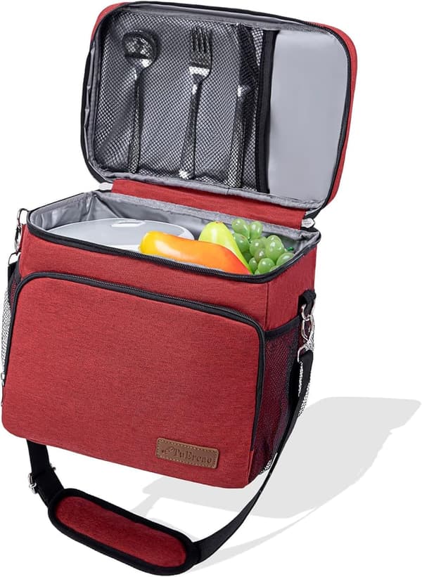 Portable Leakproof Soft Cooler Bag for Beach & Travel, 15qt