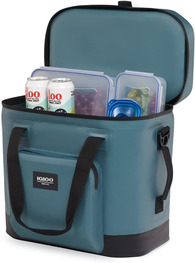 Portable Insulated Soft Cooler Bag for Outdoor Lunches