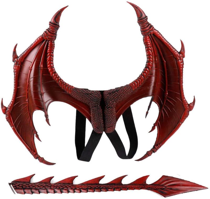 Dragon Wings Cosplay Props with Tail