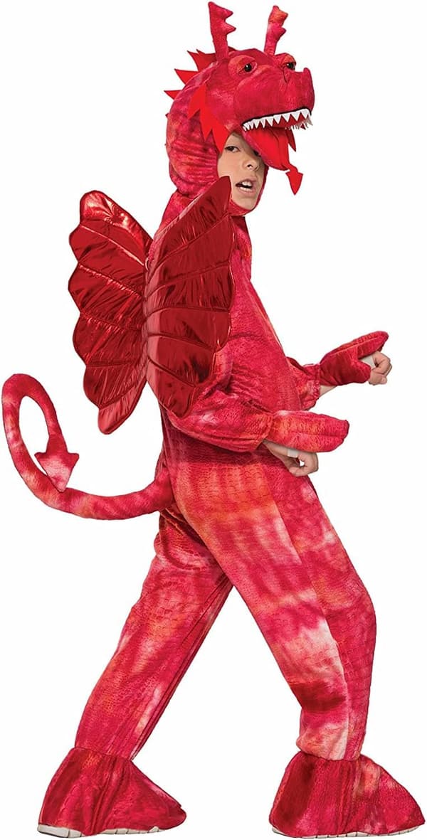 Child's Red Dragon Costume - Large