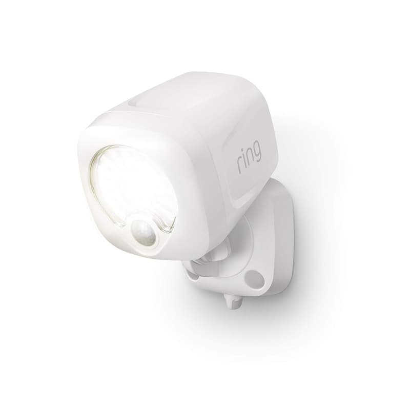 Battery-Powered Outdoor Motion-Sensor Spotlight Light
