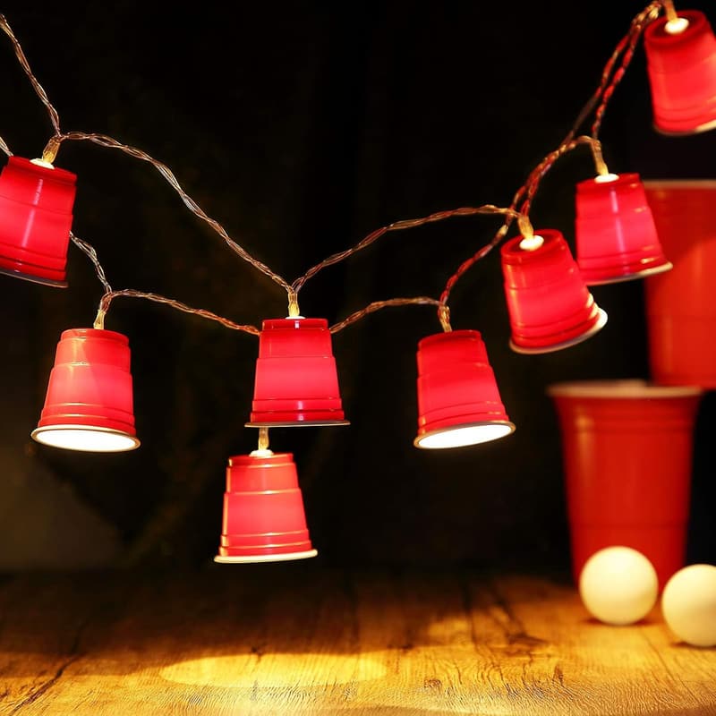 Graduation Party LED Mini Flip Cup String Lights - 6.56 ft