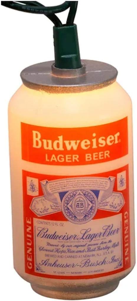 Budweiser Vintage Can 10-Light Set