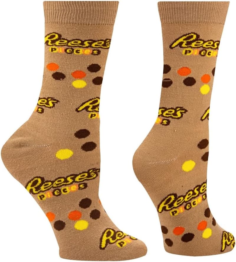 Candy & Treats Colorful Crew Socks for Men & Women