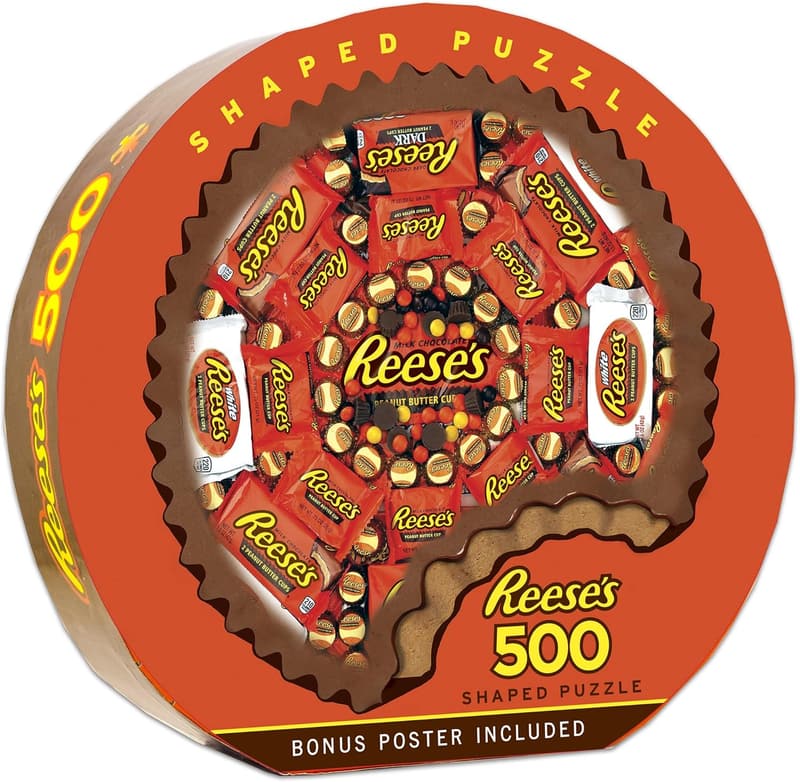 Reese's 500-Piece Jigsaw Puzzle for Adults and Families - 22