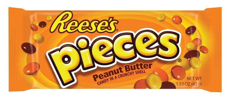 REESE'S PIECES Candy Pack - 1.53 Ounces, 36 Count