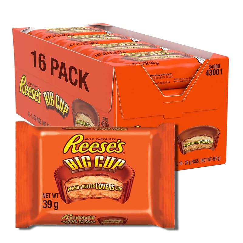Reese's Big Cup Peanut Butter Cups - 1.4 oz Pack