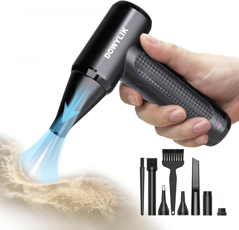 Portable Compressed Air Duster - 150000RPM Rechargeable Blower