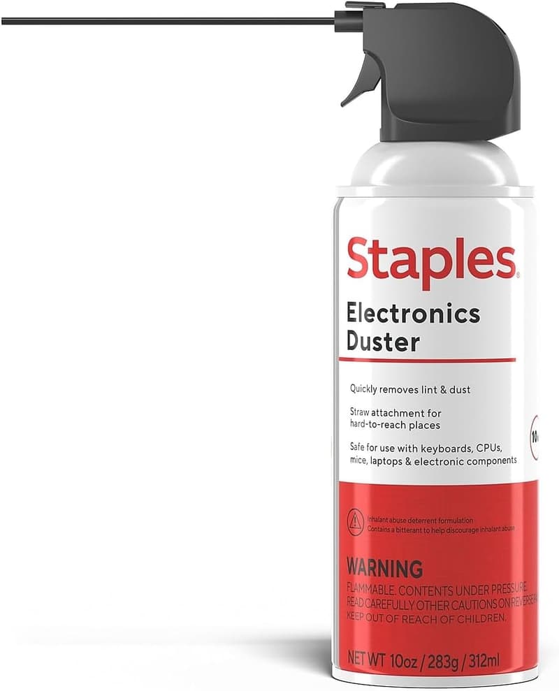 10 oz. Staples Electronics Air Duster Cleaner