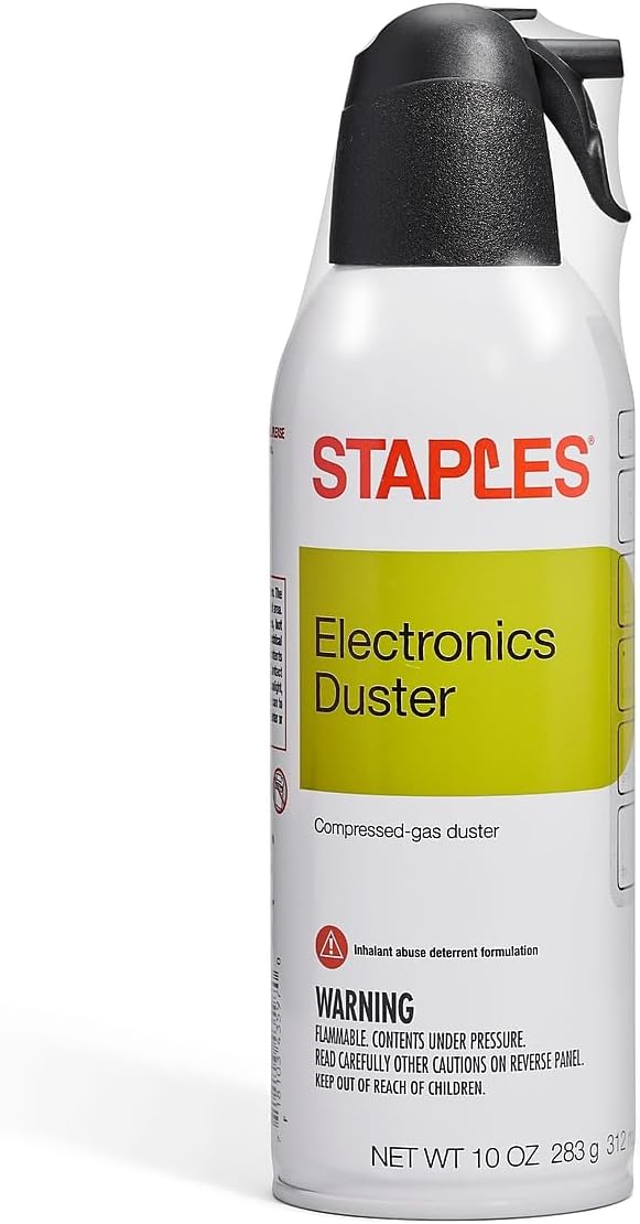 10 oz. Staples Electronics Air Duster Cleaner