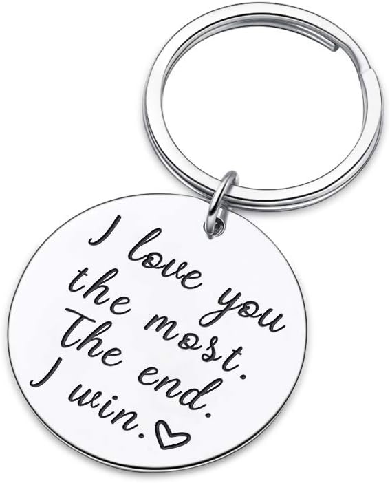 Valentine's Day Keychain for Couples - 