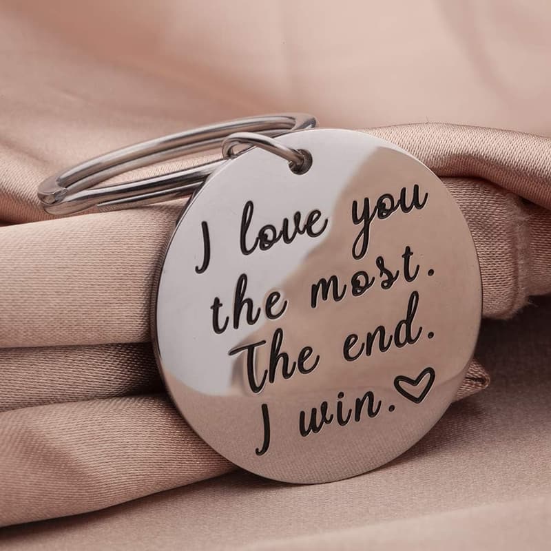 Valentine's Day Keychain for Couples - 