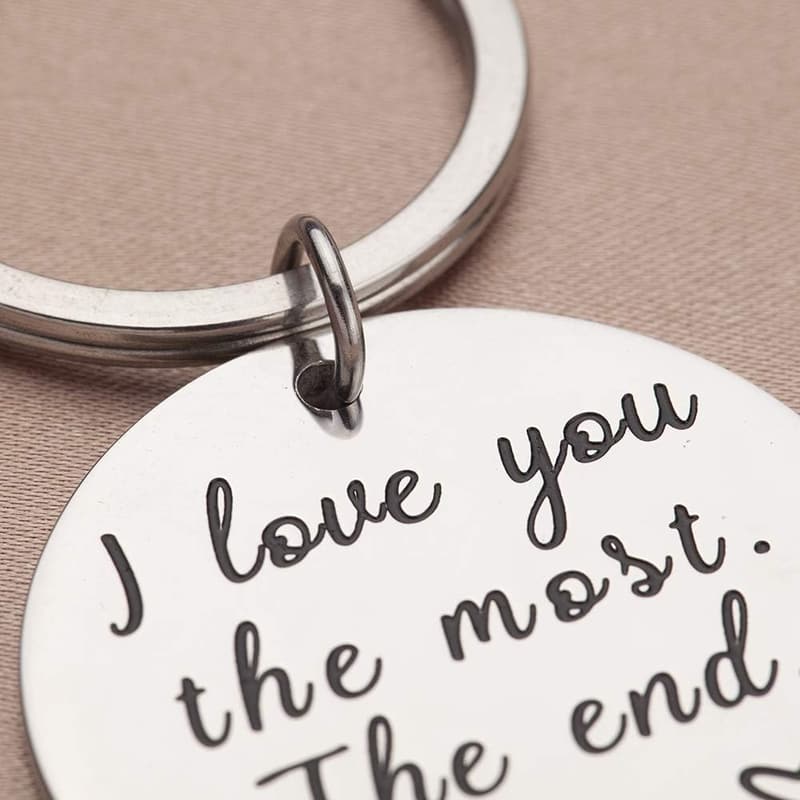 Valentine's Day Keychain for Couples - 