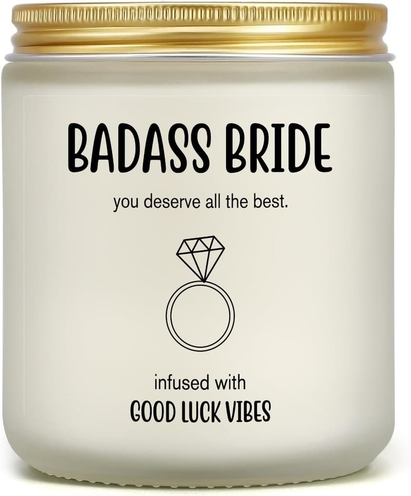 Bridal Shower Engaged Candle Gift for the Bride-to-Be