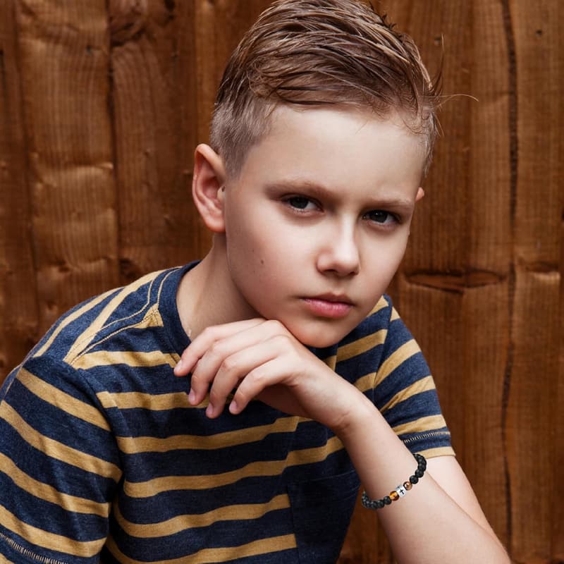Graduation Gift: Christian Cross Bracelet for Boys