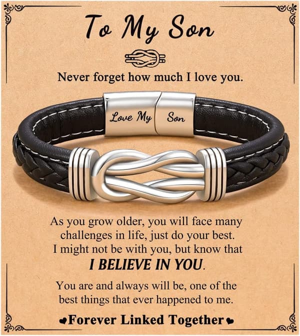 Inspirational Bracelet for Boys - Perfect Birthday Gift