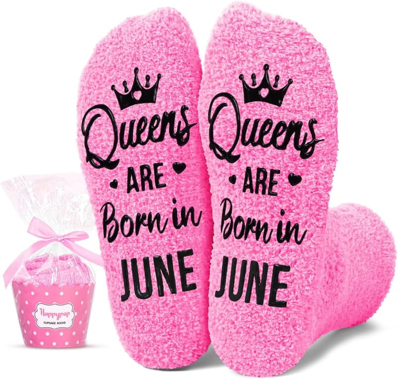 Birthday Gift Socks for Women - Fun Ideas for August-October