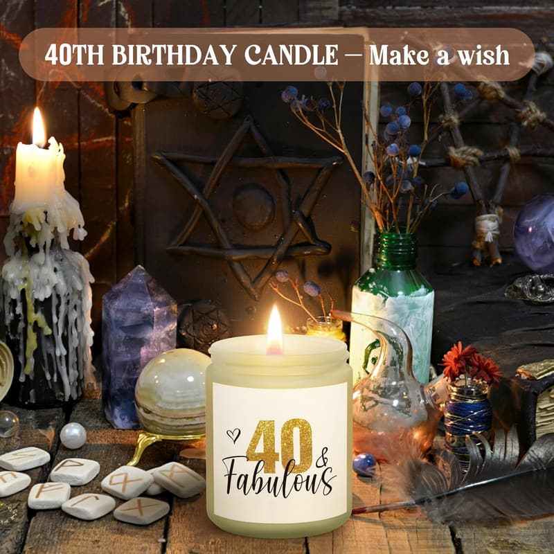 40th Birthday Self-Care Gift Basket for Women
