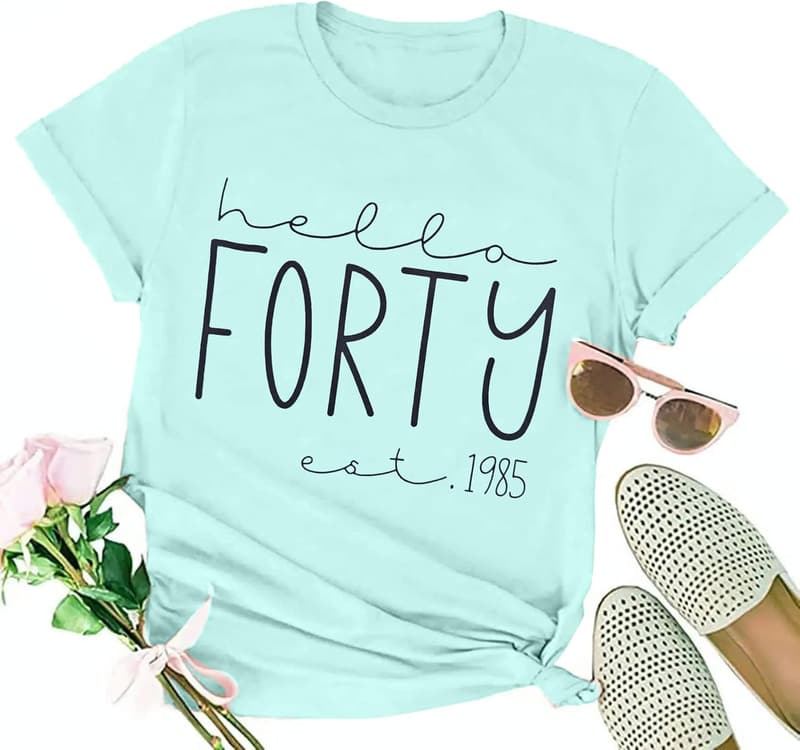 1985 Vintage T-Shirt for Women's 40th Birthday Gift