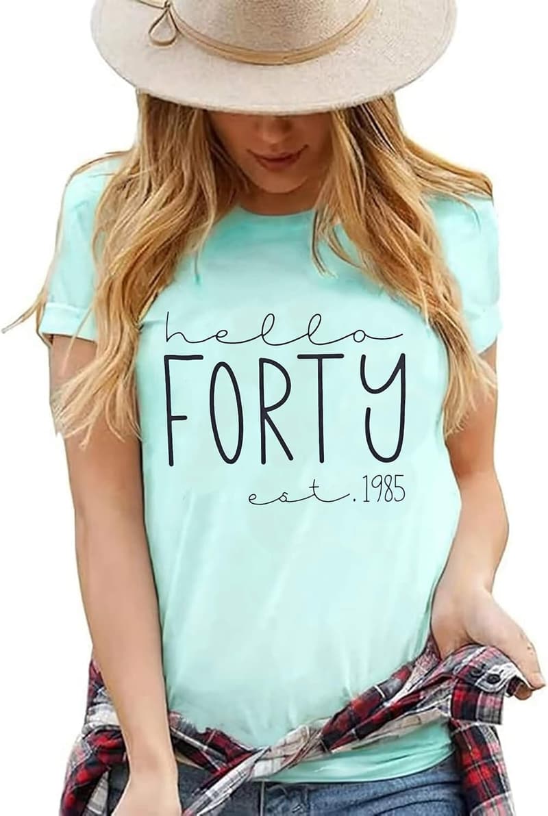 1985 Vintage T-Shirt for Women's 40th Birthday Gift