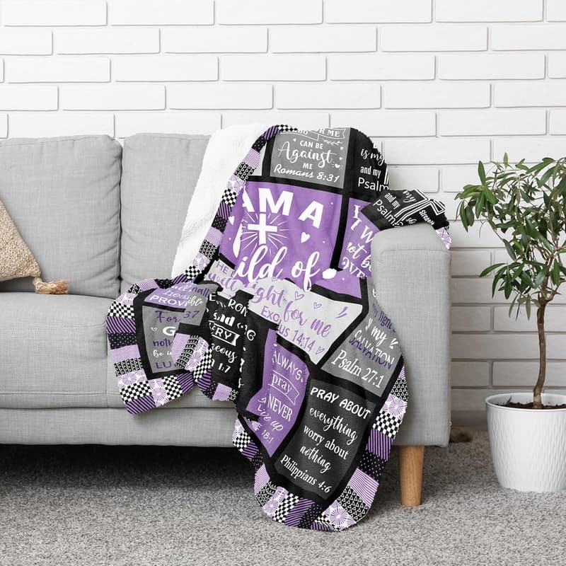 Inspirational Christian Blanket for Women - 50