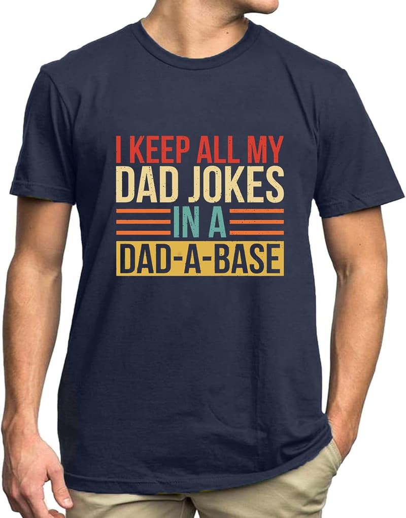 Dad Jokes T-Shirt for Men - Perfect Gift for Father's Day