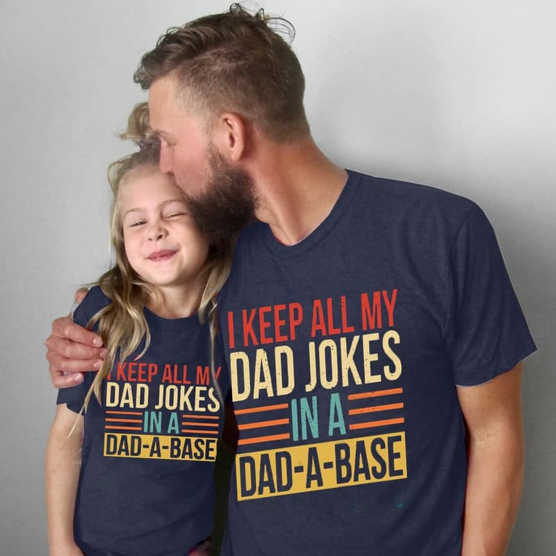 Dad Jokes T-Shirt for Men - Perfect Gift for Father's Day
