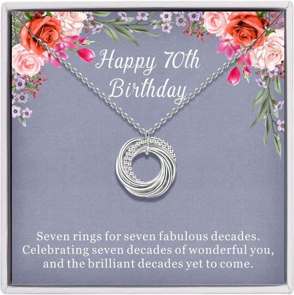 925 Sterling Silver Jewelry for Women’s Milestone Birthdays