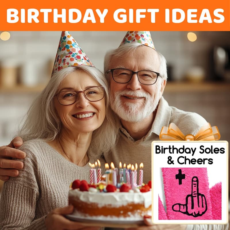 70th Birthday Gift Socks for Him or Her
