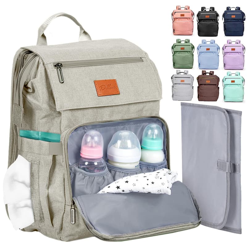 Diaper Backpack for Baby with Changing Pad - Essentials for Moms