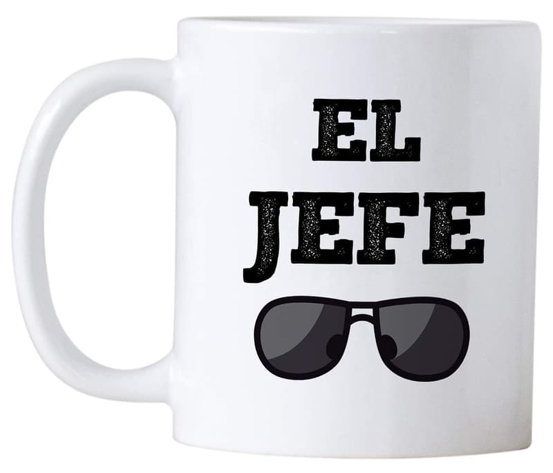 Funny Spanish Coffee Mug for Boss - 11 oz 