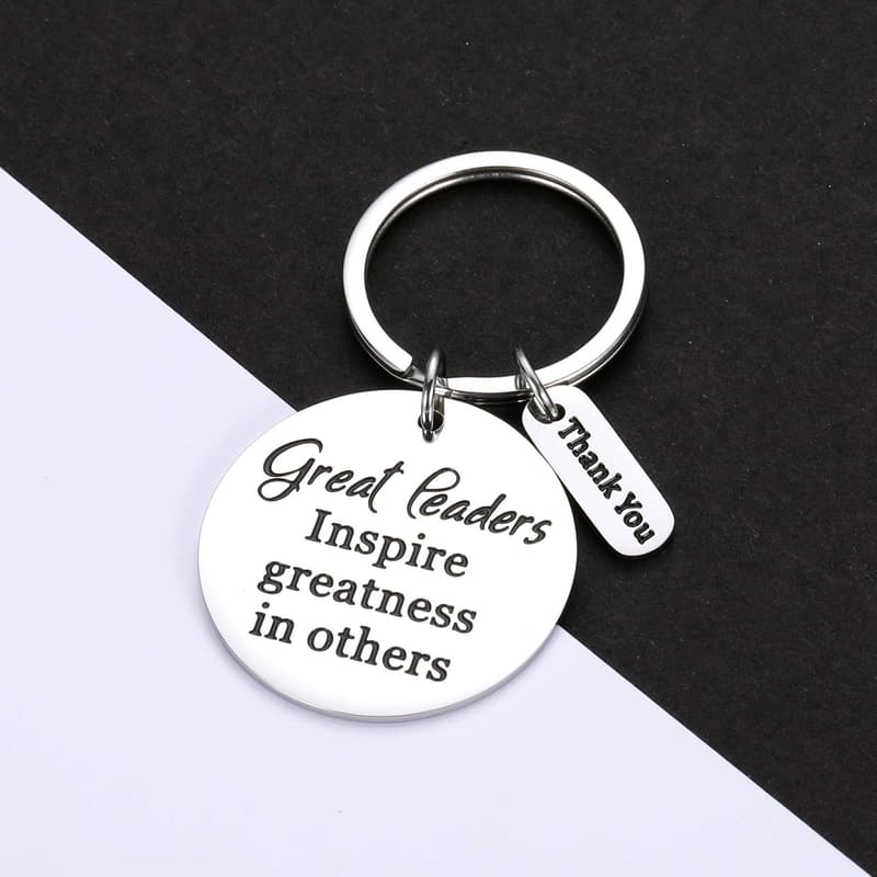 Boss Appreciation Keychain - Inspiring Birthday Gift for Leaders