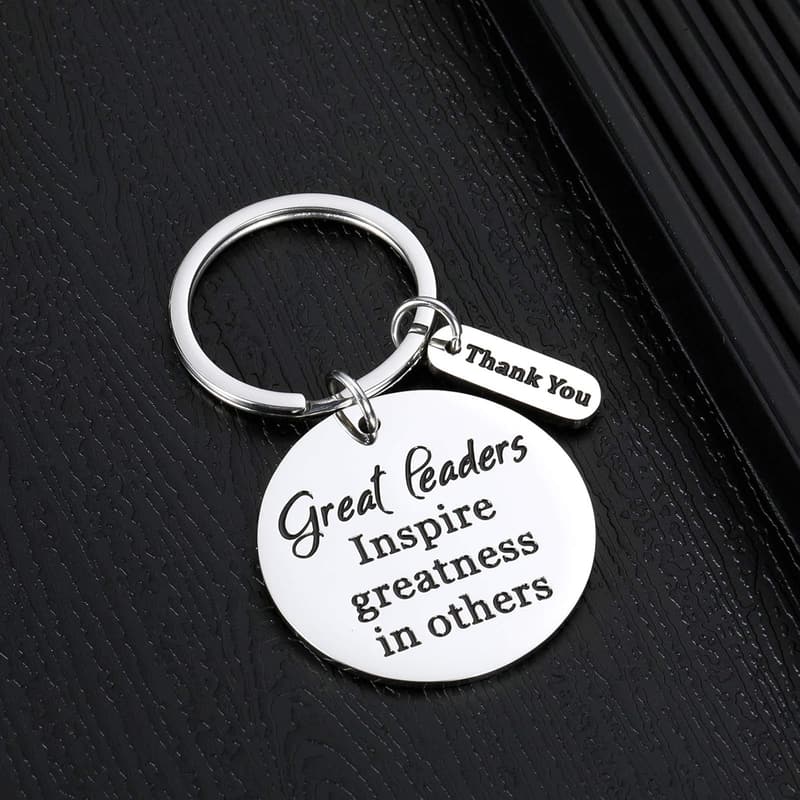 Boss Appreciation Keychain - Inspiring Birthday Gift for Leaders