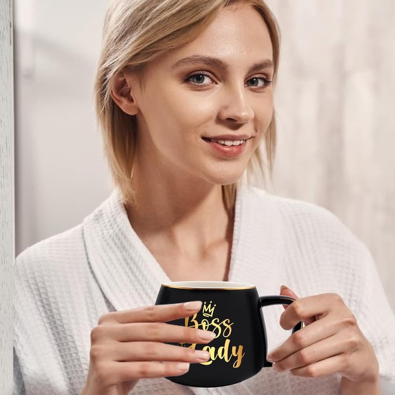 Mother's Day Gift Set for Women - Candle & Crown Mug